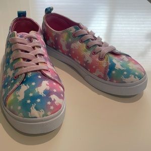 Girls unicorn sneakers